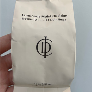 새) 인셀덤 아이씨디 루미너스 모이스트 쿠션 21 라이트베이지