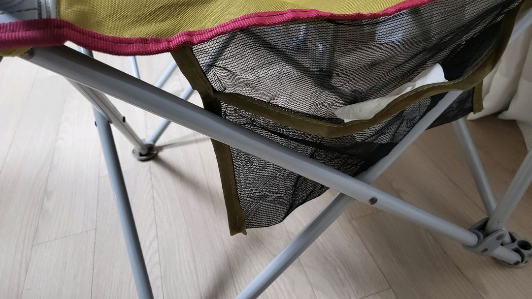 캠핑용 접이식 의자 버팔로 캠핑 의자 2개 이미지