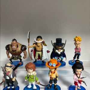 원피스 월콜 캐릭터 피규어 8종 세트