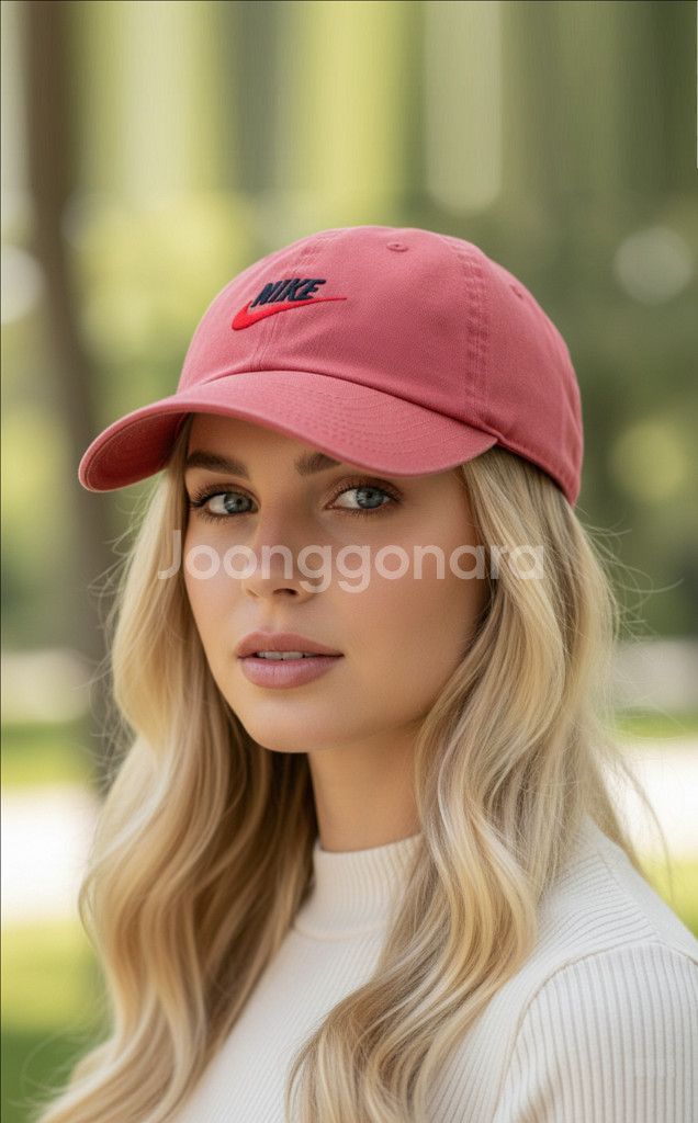 NIKE 나이키 레어 헤리티지86 체리블라썸 핑크 퓨추라 볼캡 남녀공용 모자 운동 헬스 여행 런닝 러닝 캡 햇--7