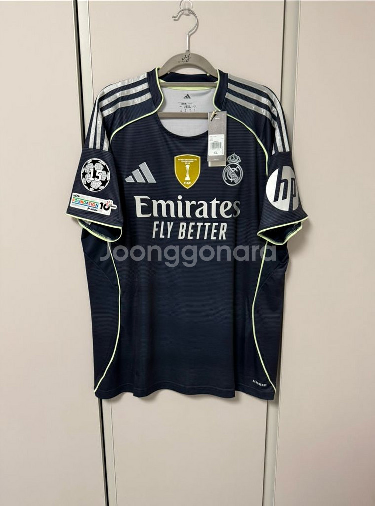 25-26 레알 마드리드 어웨이 국내XL 음바페 판매--1