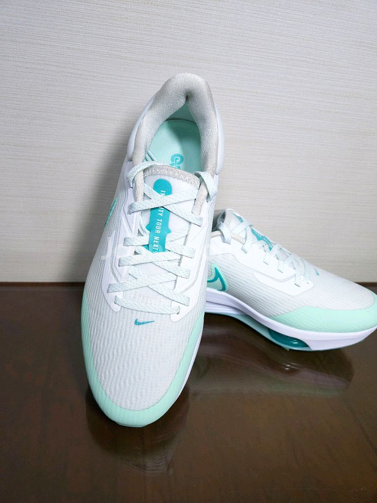 (새상품) 나이키 골프화 에어줌 인피니티 화이트민트--3