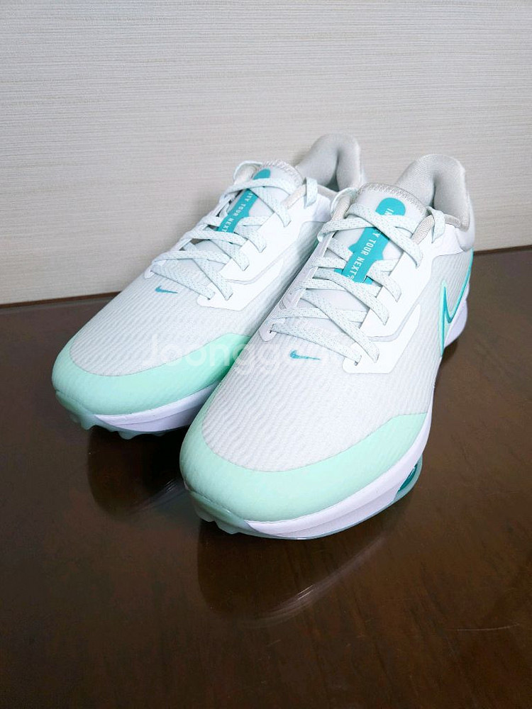 (새상품) 나이키 골프화 에어줌 인피니티 화이트민트--4