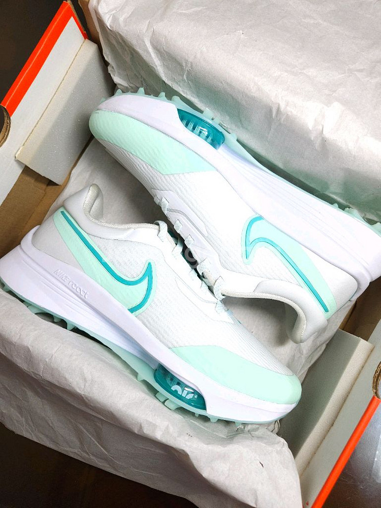 (새상품) 나이키 골프화 에어줌 인피니티 화이트민트--9