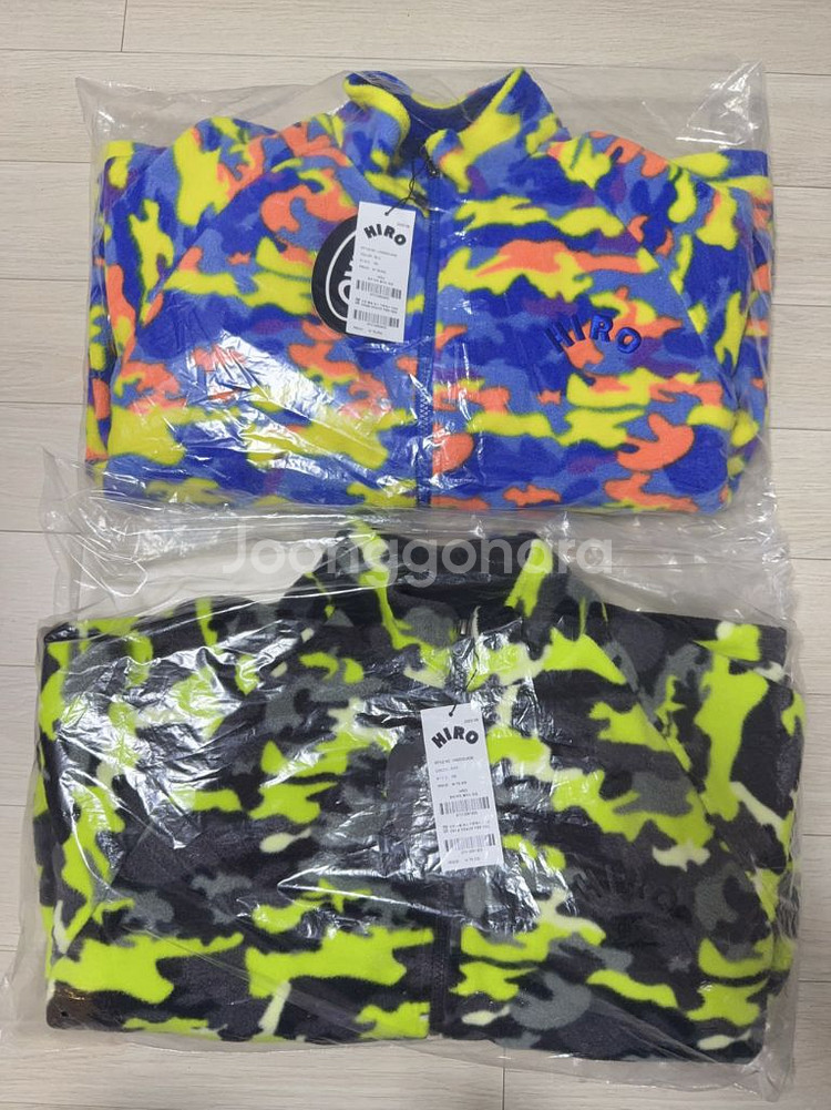 히로 윈터 패턴 플리스 집업 150--1