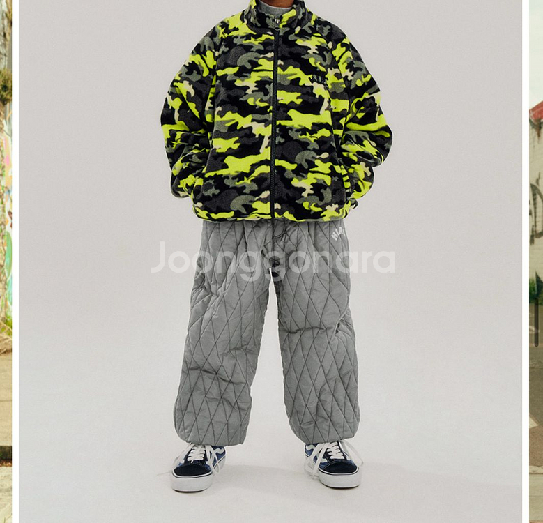 히로 윈터 패턴 플리스 집업 150--0