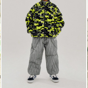 히로 윈터 패턴 플리스 집업 150