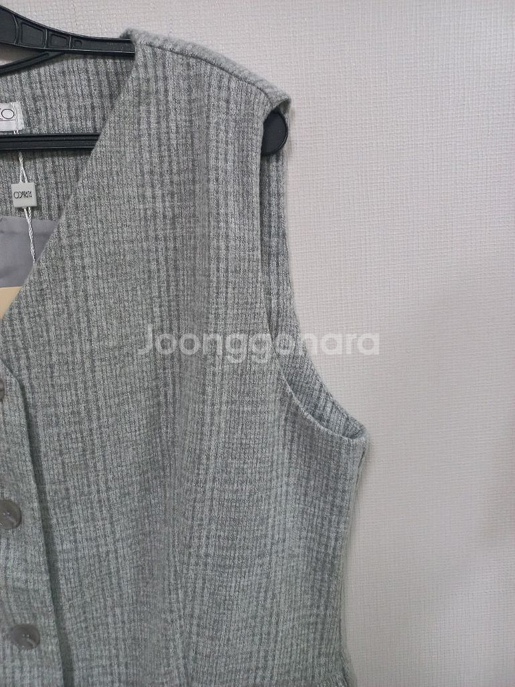 빅사이즈 뷔스티에 원피스 그레이--2