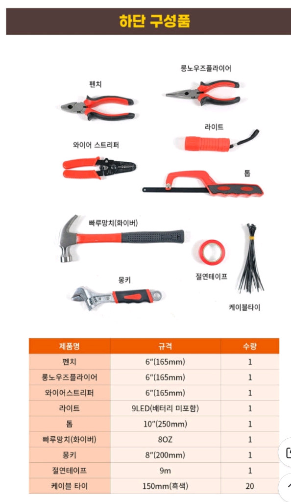 (새상품)스마토 공구세트 169피스 이미지
