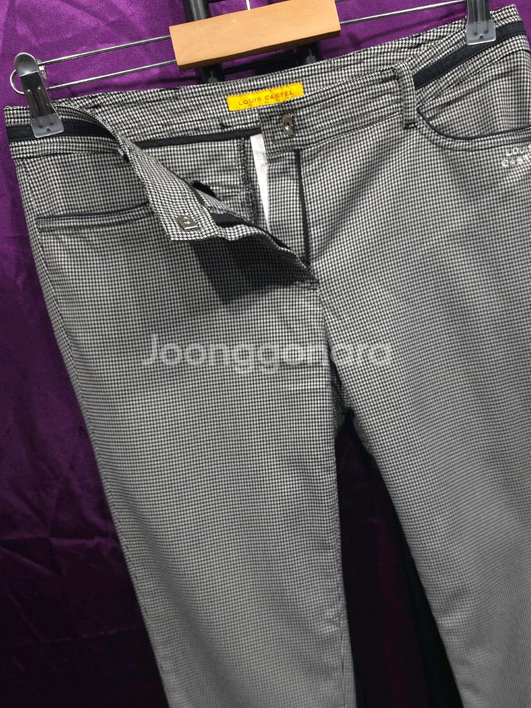+무료배송+루이까스텔 골프 잔패턴 바지 26--1