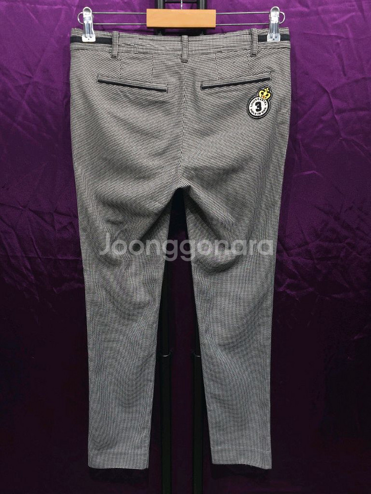 +무료배송+루이까스텔 골프 잔패턴 바지 26--2