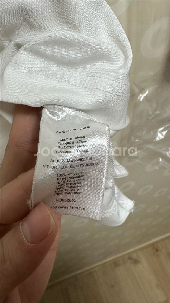 제이린드버그 골프셔츠 (M)--4