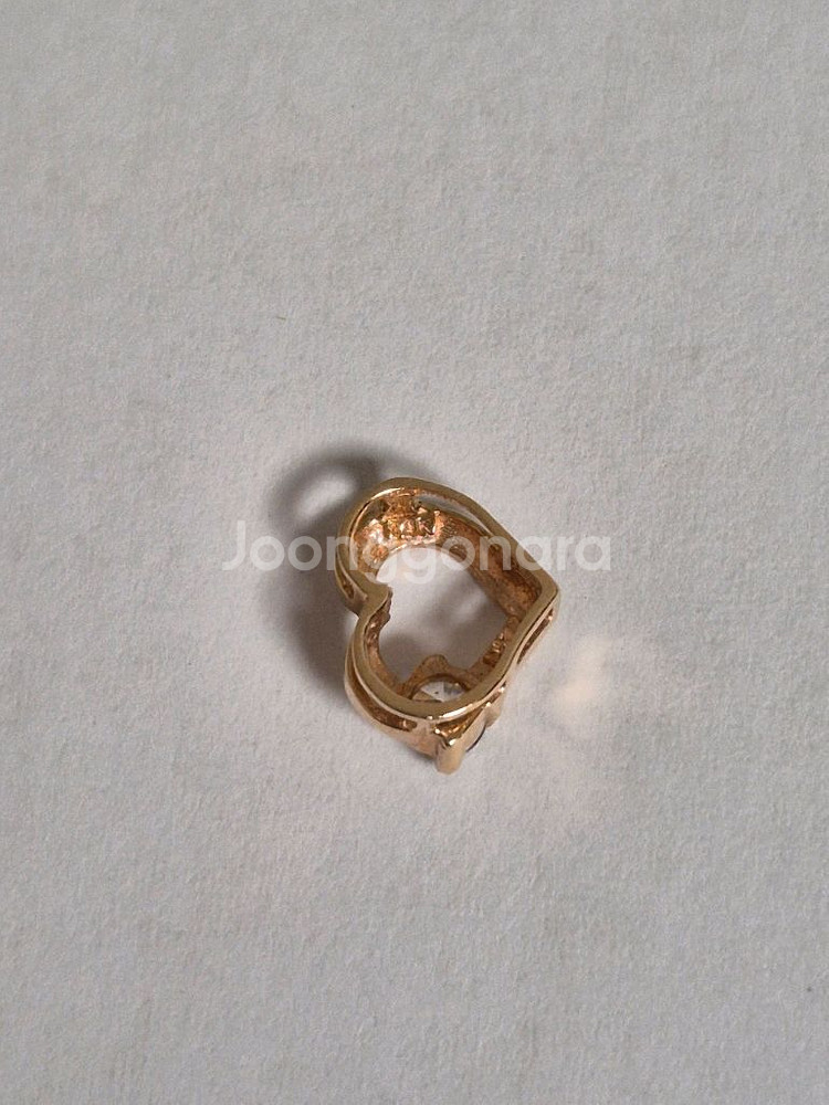 14K 목걸이 펜던트 금목걸이 팬던트 다이아몬드 로즈골드--2