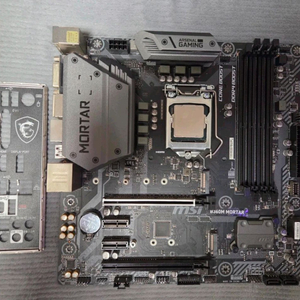 i5 9400f CPU + MSI B360M MORTAR 박격포 메인보드 세트