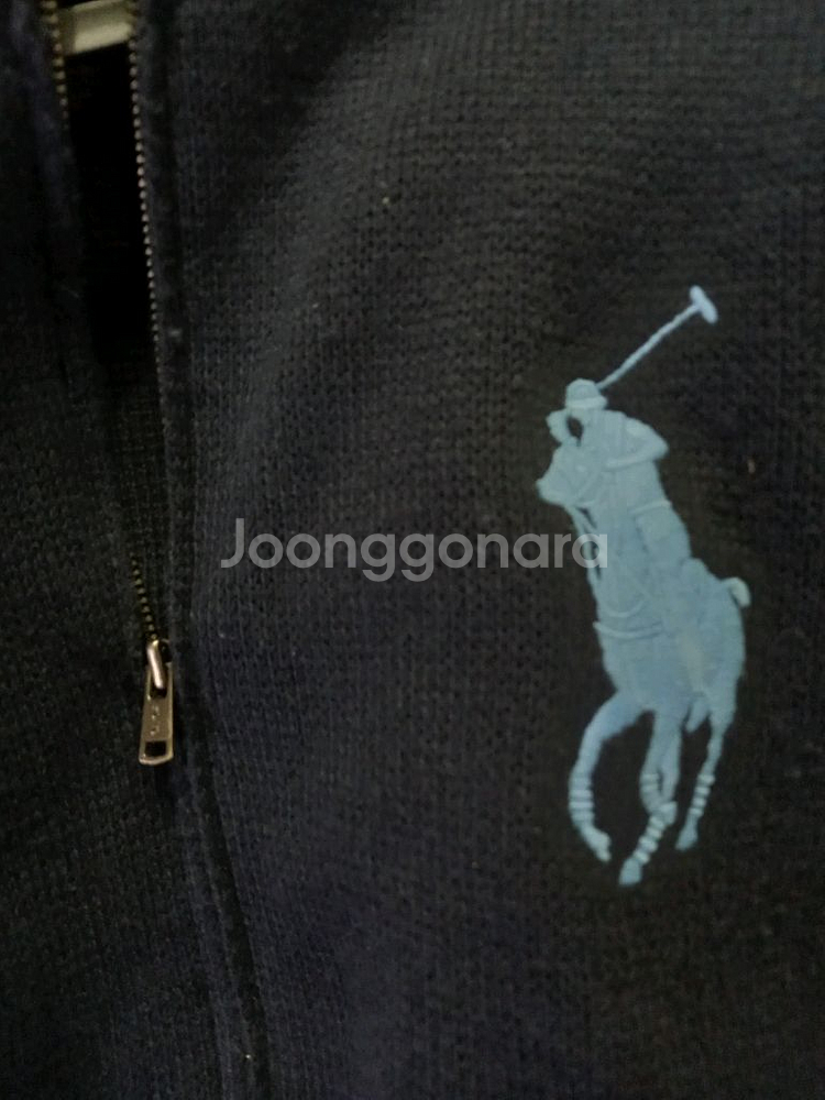 폴로 랄프로렌 니트 집업 자켓--2