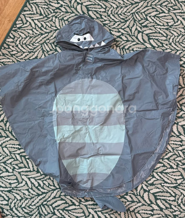 스테판조셉 레인판초 상어 아동 우비--1