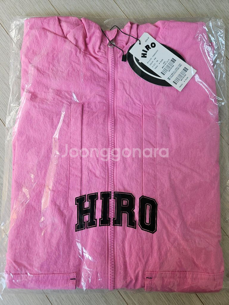 히로 블랭크 후드 베스트 핑크160+히로낚시장갑--2