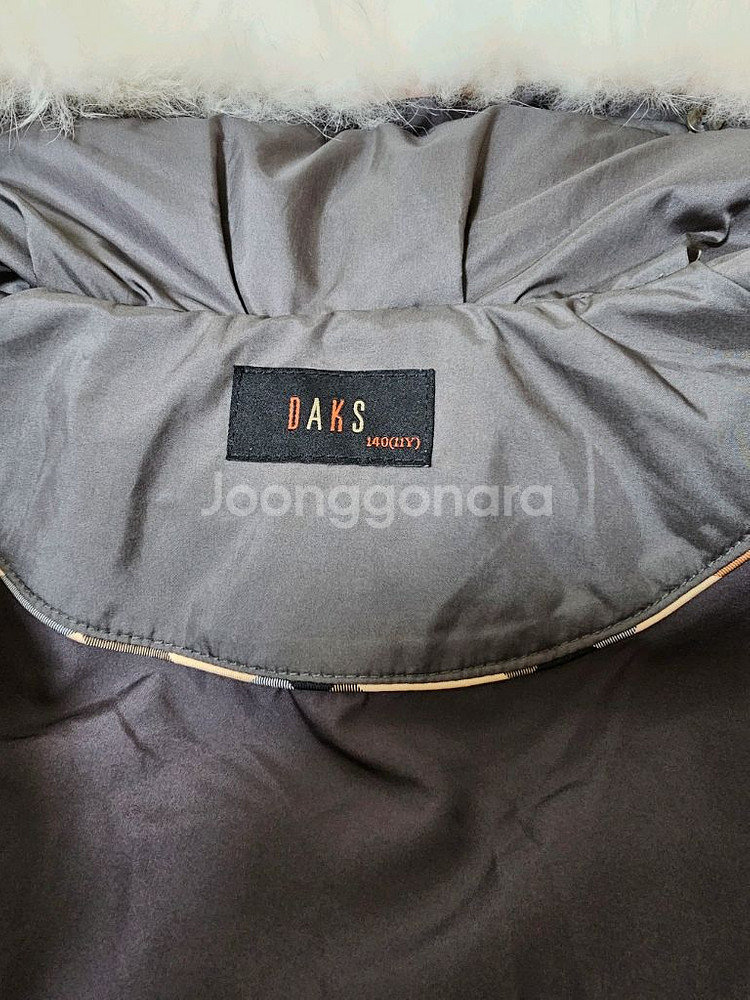 닥스키즈 구스롱패딩 140 (+닥스 헤어핀)--2