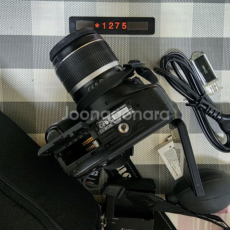 캐논 EOS 600D 디지털카메라 가방 세트--6