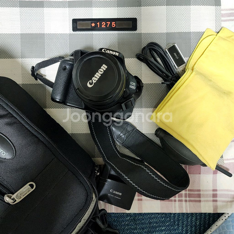 캐논 EOS 600D 디지털카메라 가방 세트--7