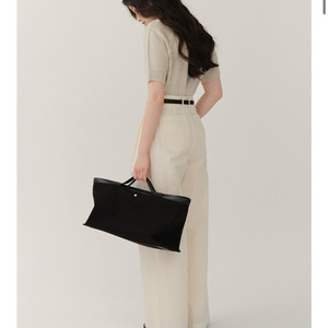 킨더살몬 캔버스 토트백 (택포)