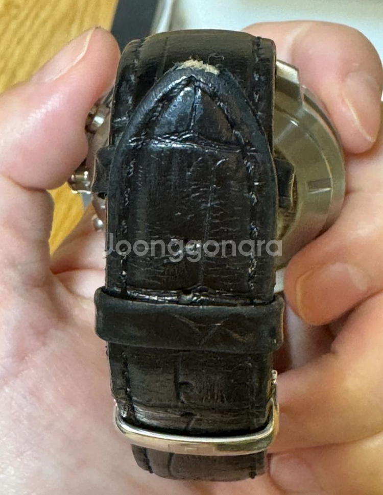 티쏘 PRC200 가죽 시계--2