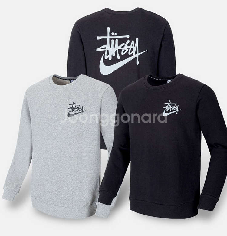 스투시X나이키 맨투맨 팬츠--0