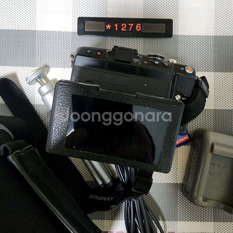 올림푸스 펜 라이트 E-PL5 디지털카메라 가방세트--4