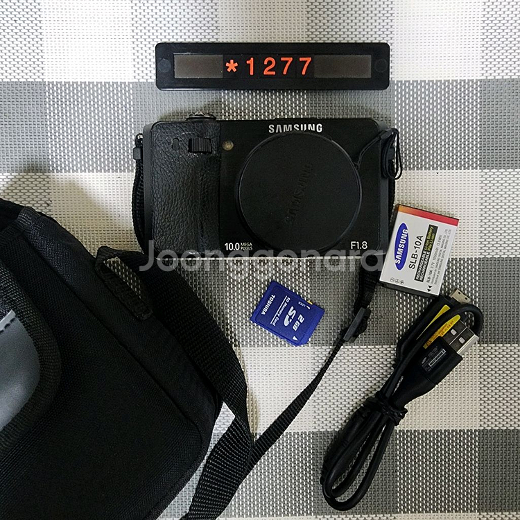 삼성 블루 EX 1 디지털카메라 가방세트--0