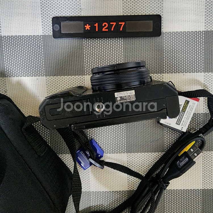 삼성 블루 EX 1 디지털카메라 가방세트--5