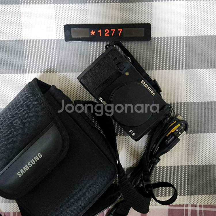 삼성 블루 EX 1 디지털카메라 가방세트--7