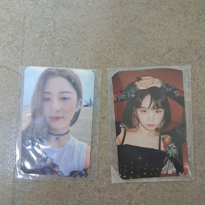 르세라핌 앨범 포토카드 2장