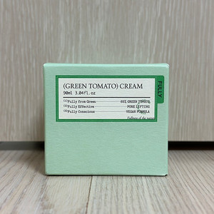 새상품) FULLY 풀리 그린토마토 크림