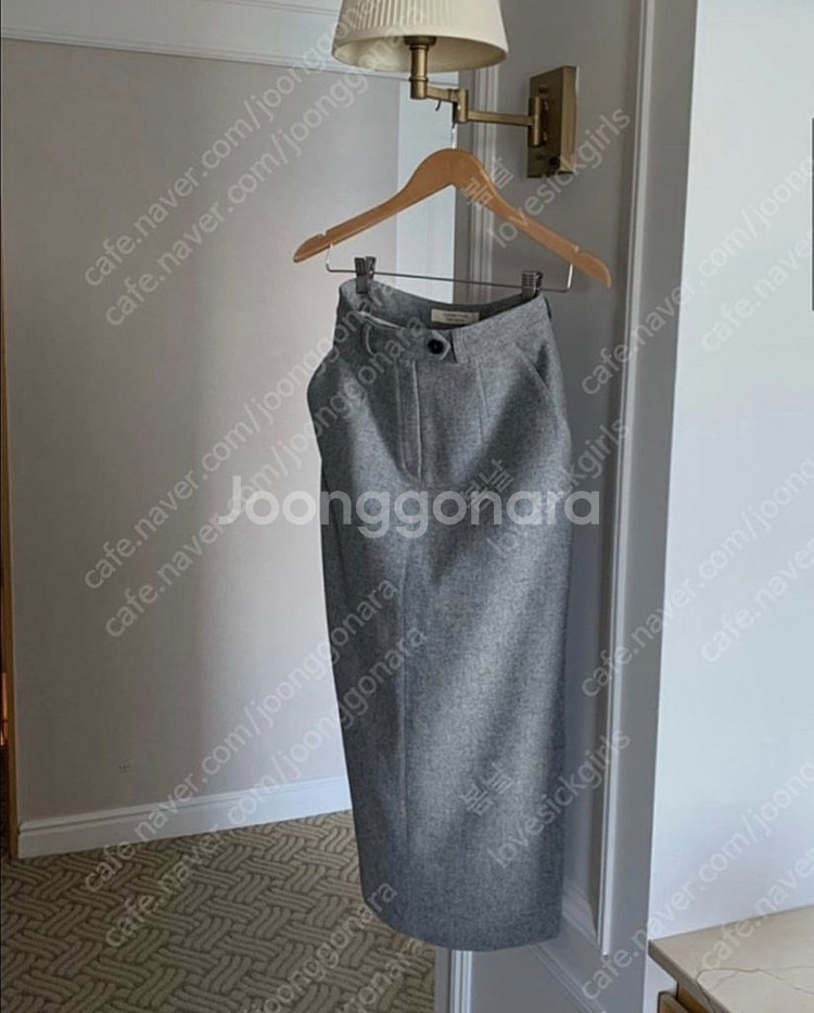 CTD 커넥팅더닷 파크투 라인롱스커트--2