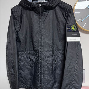 [L] 스톤아일랜드 24SS 블랙 멤브라나 후드 자켓