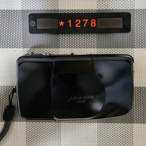 올림푸스 뮤 줌 디럭스 블랙바디 필름카메라