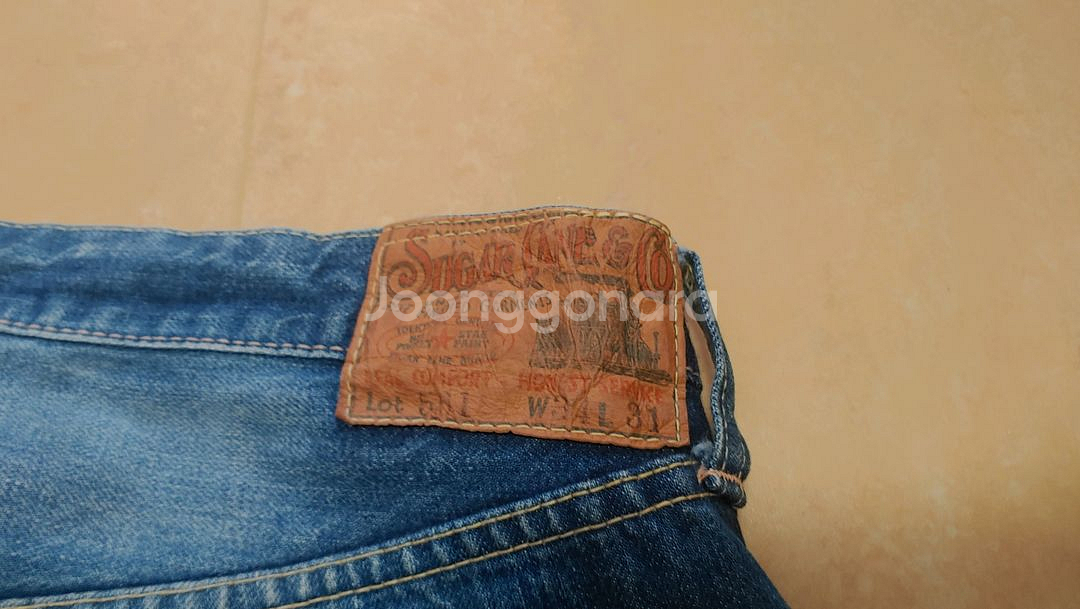 슈가케인(SUGAR CANE) 가공 데님진--8