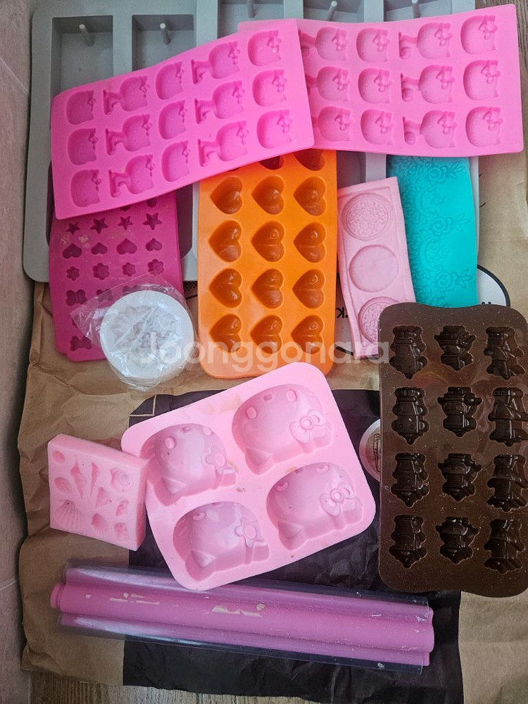 비누공예 몰드 한박스 일괄--2