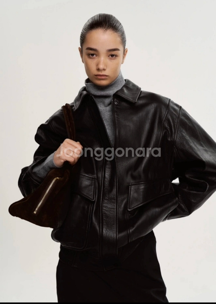 새상품 Orr 리얼레더 램 자켓 / 오르 가죽자켓--0