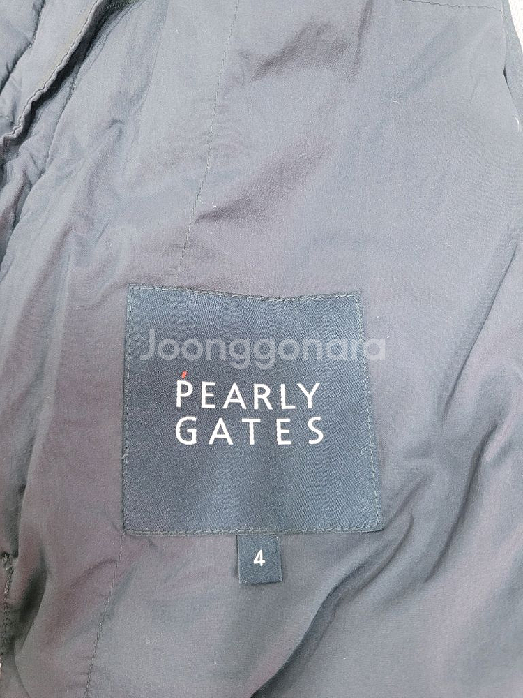 PEARLYGATES 파리게이츠 사각 퀼팅 구스 패딩 / 남 4 (95)--6