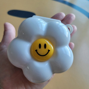 스마일 꽃 약통 새상품