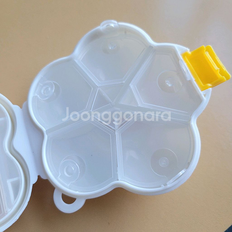 스마일 꽃 약통 새상품--5