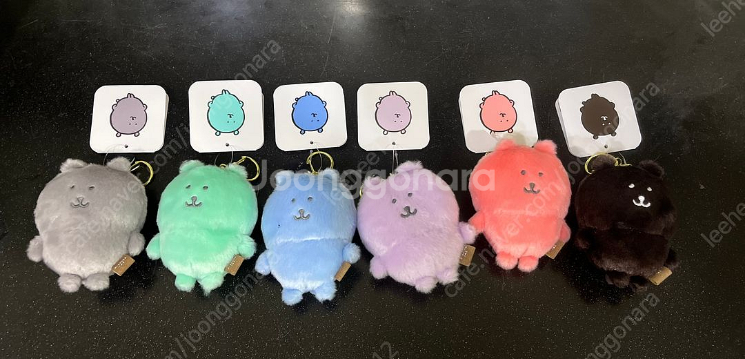 나가노마켓 성수 한국한정 농담곰키링 렌티 큘러 홀로그램 특전 포카 미사용 새상품--0