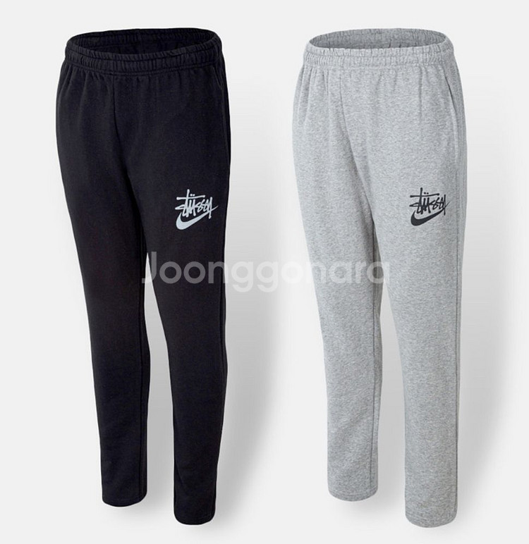 스투시X나이키 맨투맨 팬츠--1