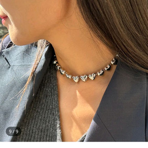 미네스마르케 하트투하트 목걸이