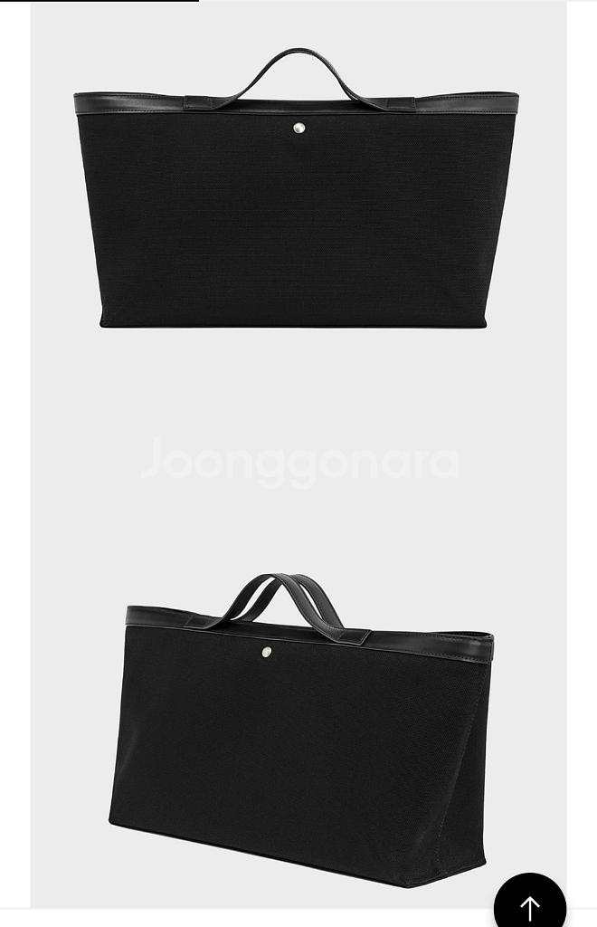 킨더살몬 캔버스 토트백 (택포)--1