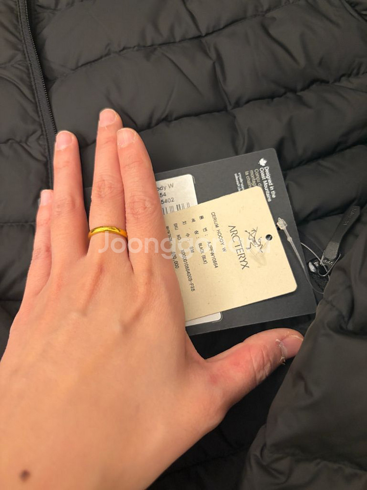 아크테릭스 세륨 후디 우먼 SM 사이즈--3