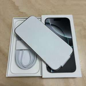 4개월사용 아이폰16프로 256gb 화이트