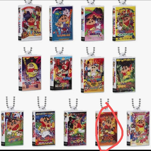 짱구 비디오 가챠 판매(떡잎마을 방범대/핸더랜드)