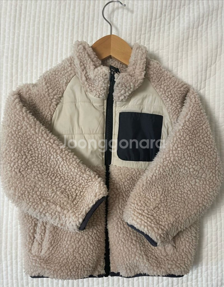 자라 키즈 뽀글이점퍼 2-3y--0